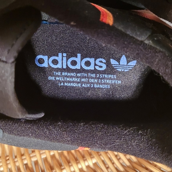 NWOT Adidas EE1478 Continental 80 Black/Orange Mens 9.5 Suede Shoes 789002 - Picture 10 of 13